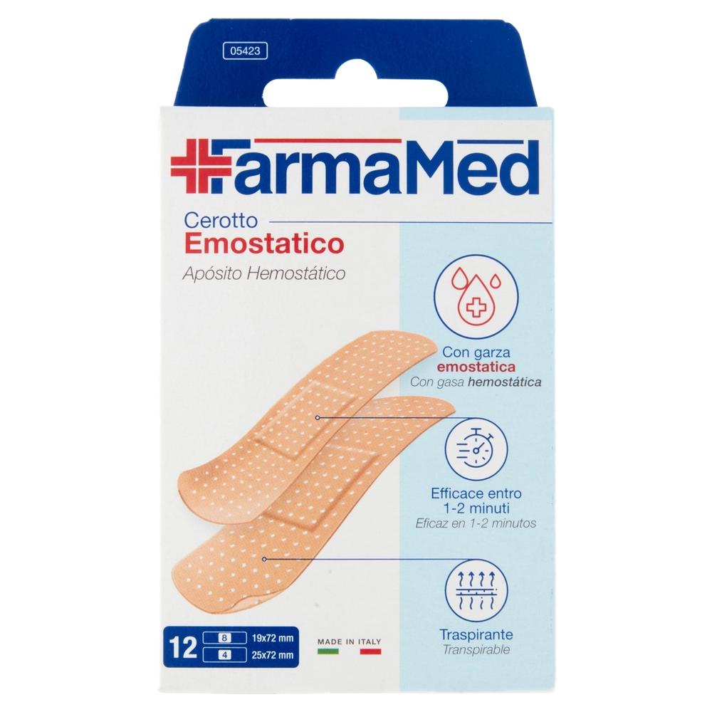 FarmaMed Cerotto Emostatico 12 pz